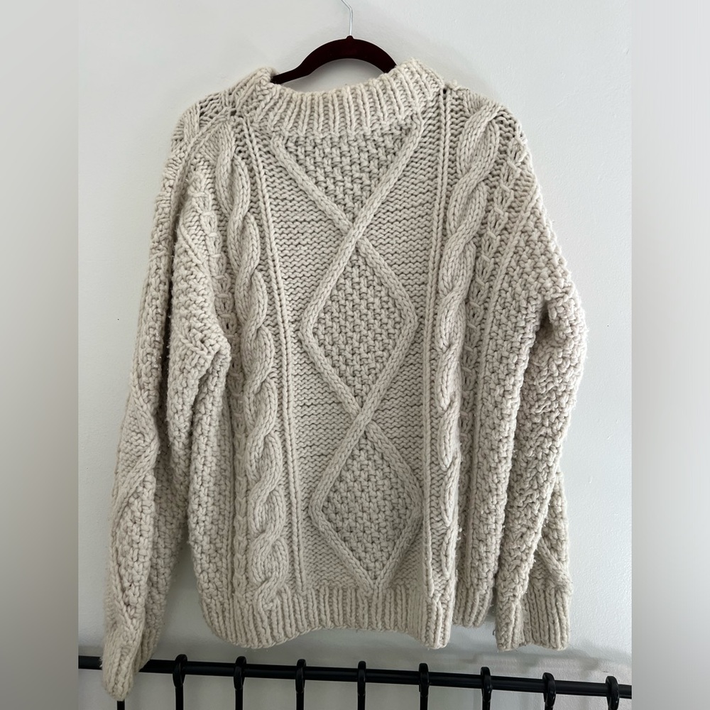 VINTAGE HANDMADE HEAVY WEIGHT SWEATER